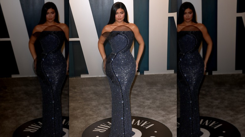 Kylie Jenner in February 2020 at the Vanity Fair Oscar Party