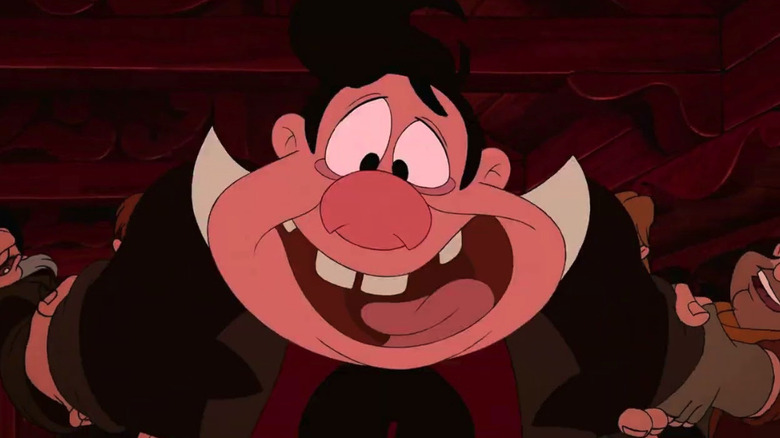 LeFou singing in Beauty and the Beast (1991)