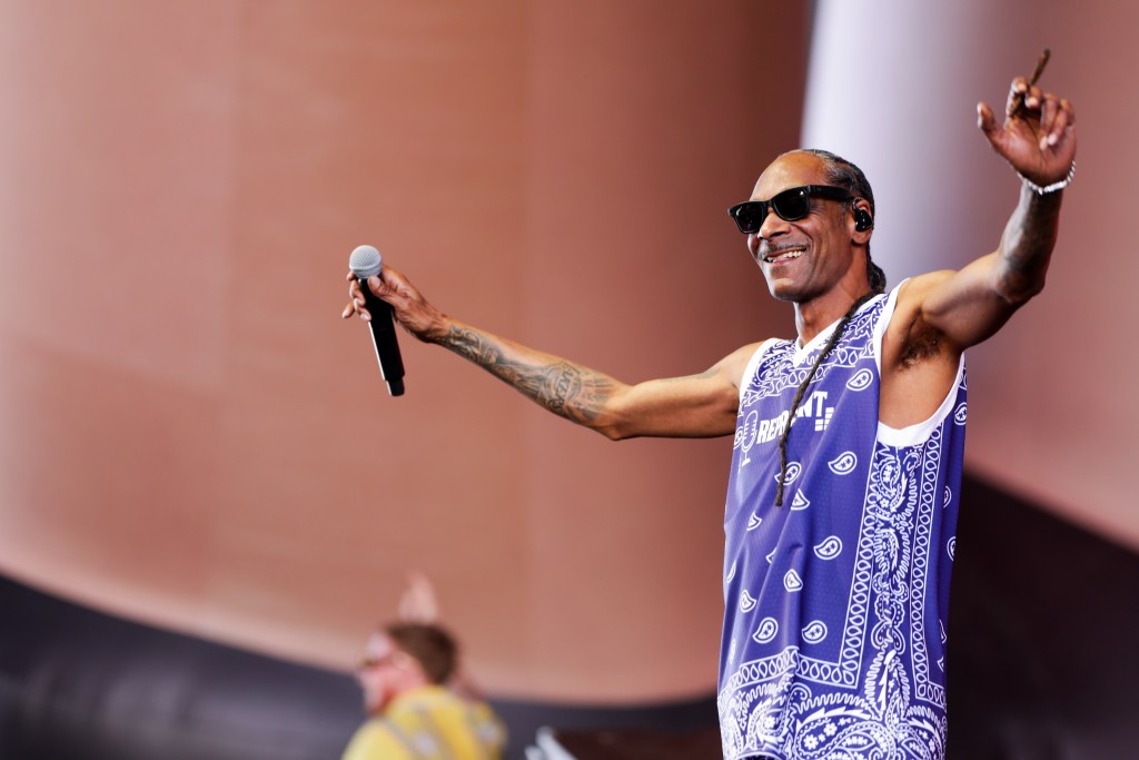 Snoop Dogg attends Coachella 2026