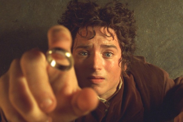 Elijah Wood as Frodo in Lord of the Rings.