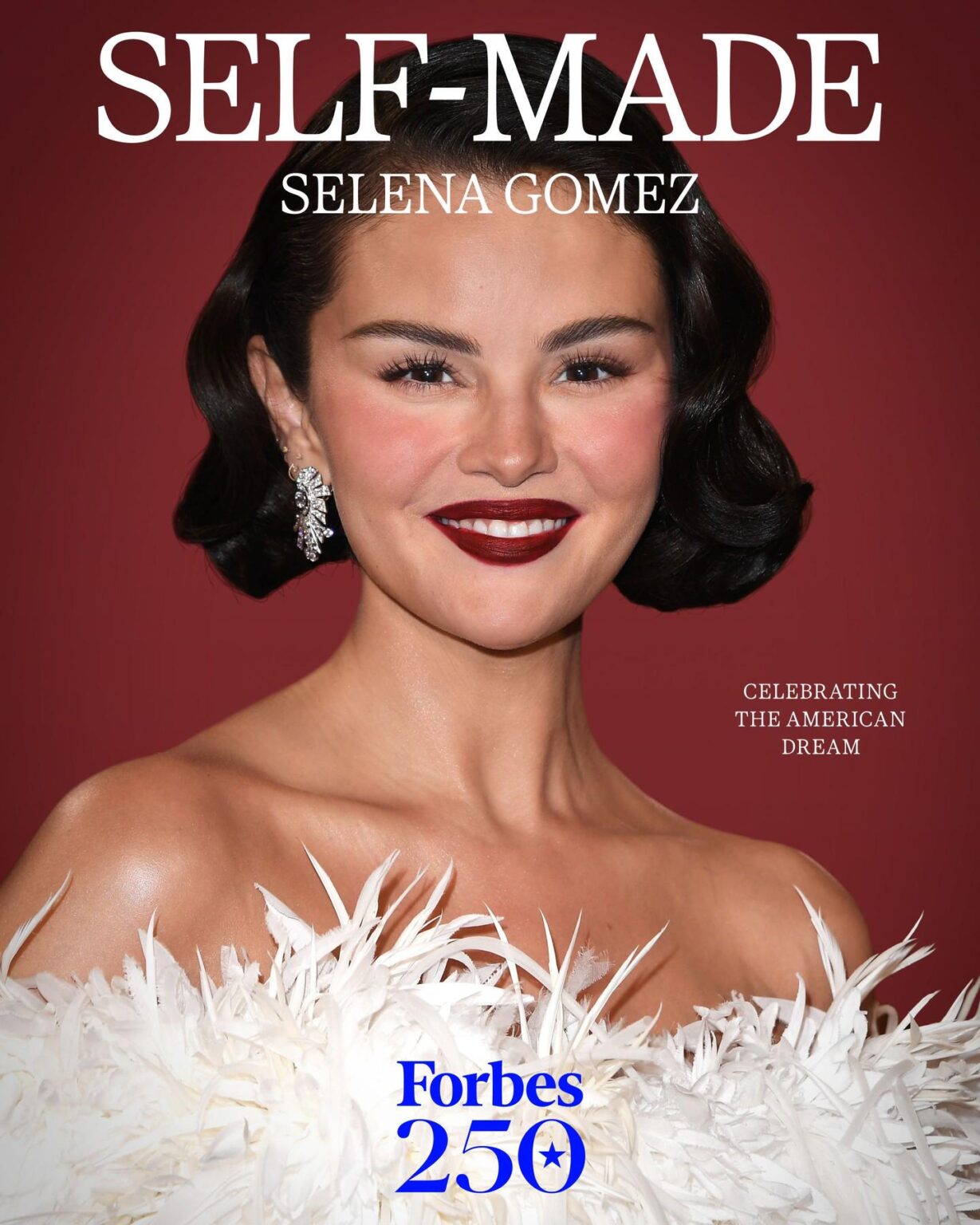 Selena Gomez has entered Forbes’ list of the Top 250 self-made Americans.