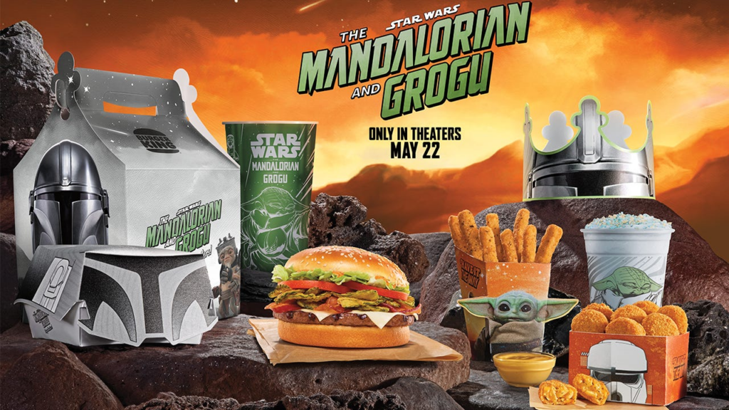 Burger King and Star Wars: The Mandalorian and Grogu Crossover Revealed