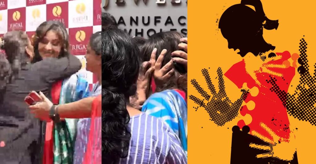 A troubling episode occurred during an inaugural ceremony featuring Manju Warrier in Palakkad recently. Video grab: X / Photo: istock