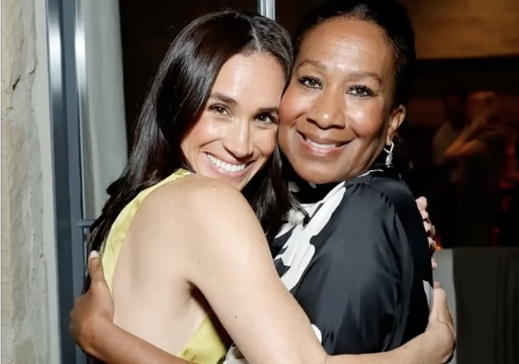 Meghan Markle and Nicole Sarandos