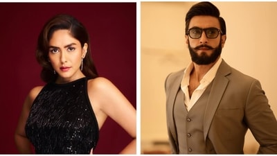 Mrunal Thakur has spoken about the role of Ranveer Singh in shaping her career.
