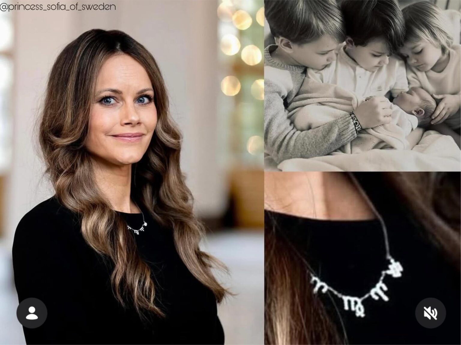 Princess Sofia of Sweden Has a Necklace with Her Kids’ Zodiac Signs