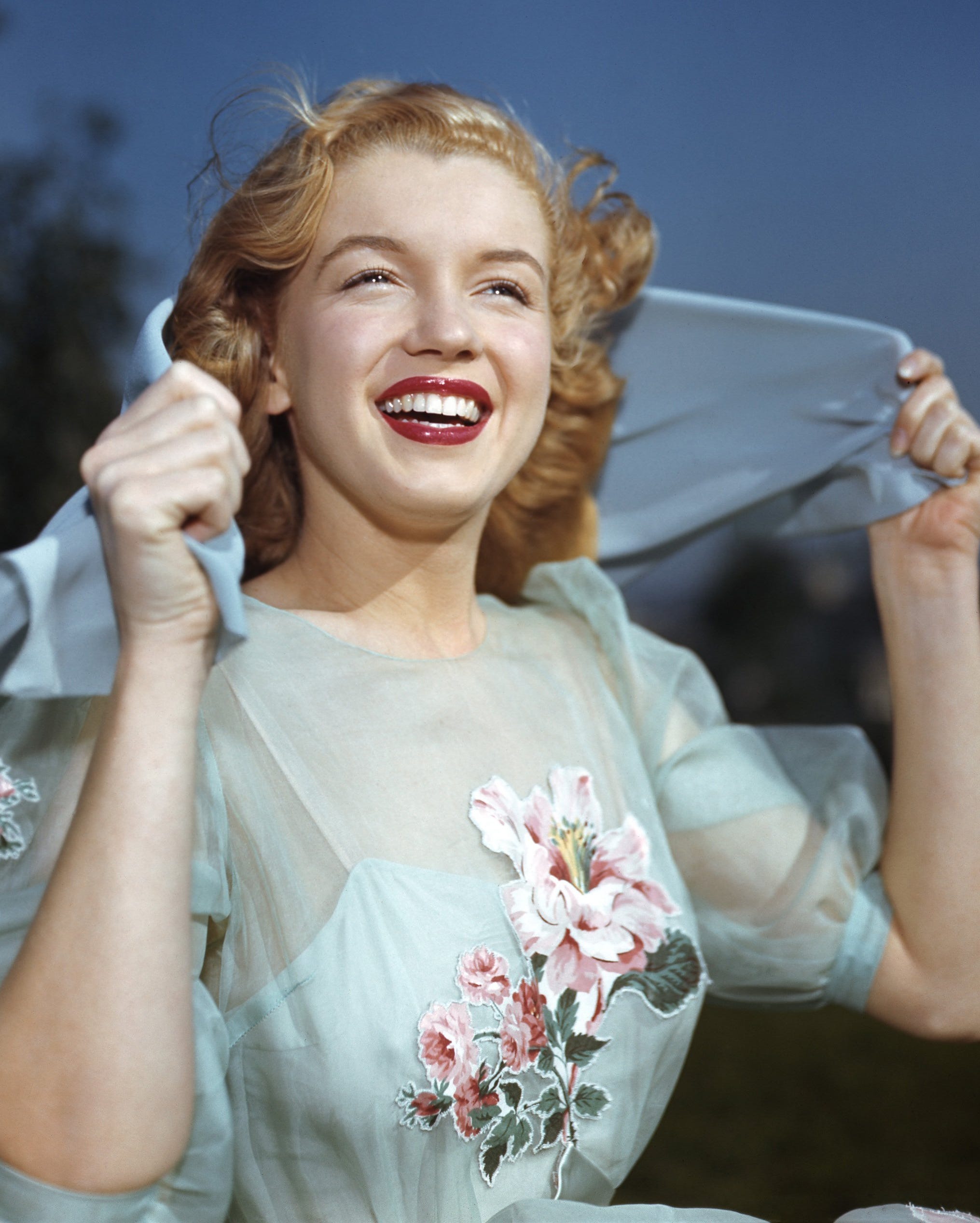 marilyn monroe early portrait session