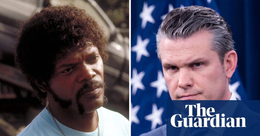 Hegseth channels his inner Tarantino with fake Bible verse from Pulp Fiction