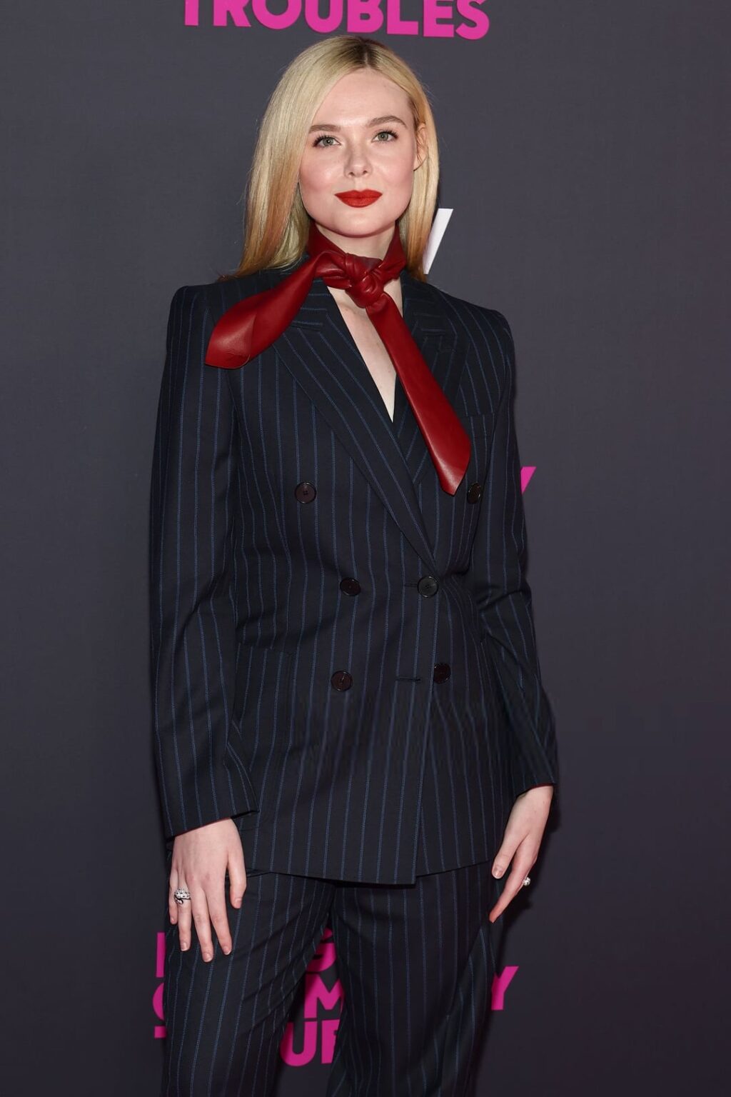 Elle Fanning at the premiere of “Margo's Got Money Troubles” in New York City | April 2026