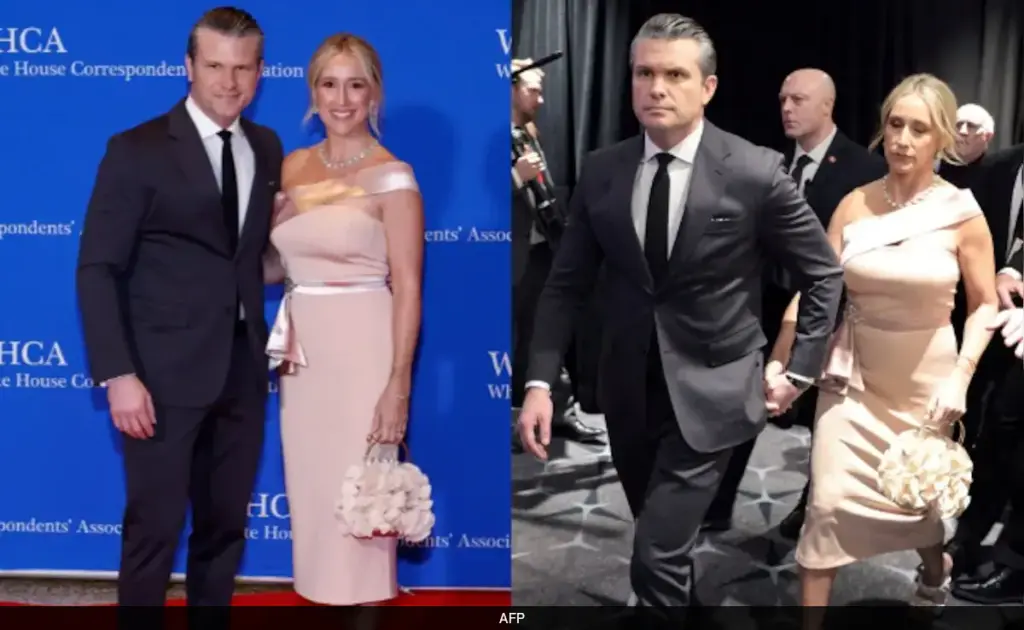 Pete Hegseth's Wife Wears Rs 4,000 Dress, Sparks 'America First' Debate