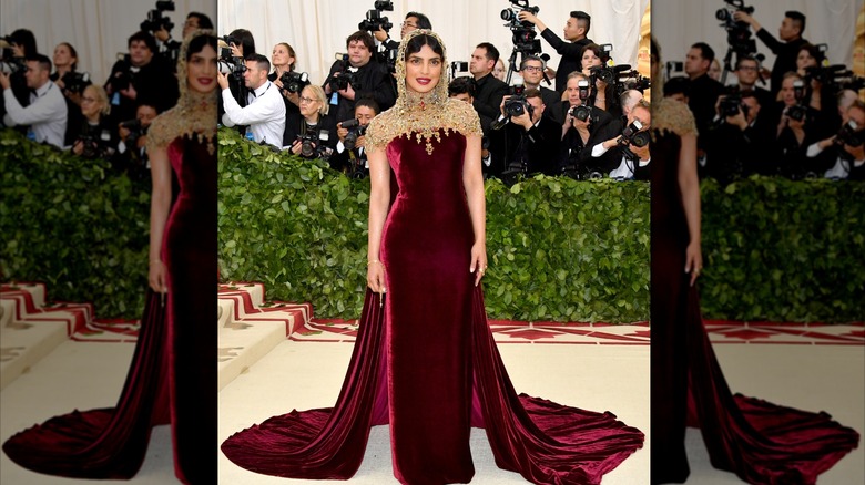 Priyanka Chopra in May 2018 at the Met Gala in New York