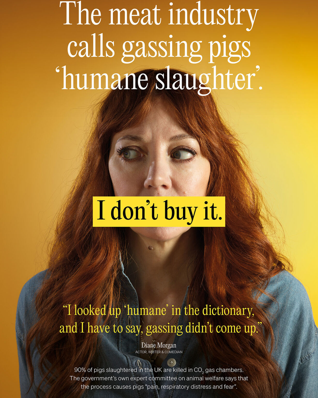 Celebrities join Project Slingshot to expose UK pig gassing