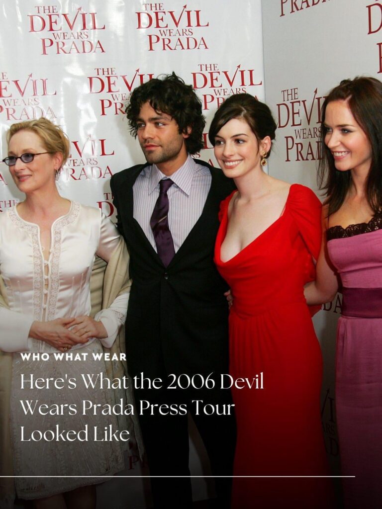 Throwback to ‘The Devil Wears Prada’ press tour