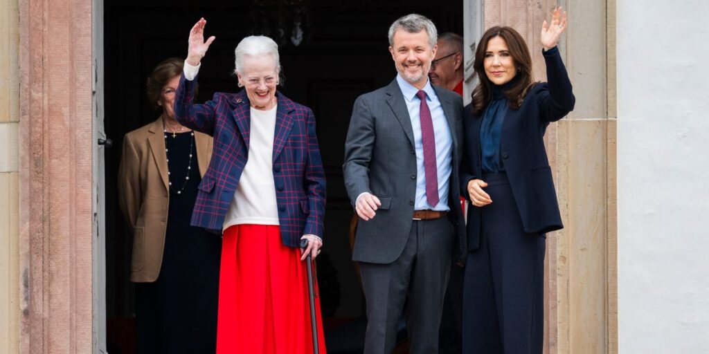 Queen Mary steps out for first time since death of her father