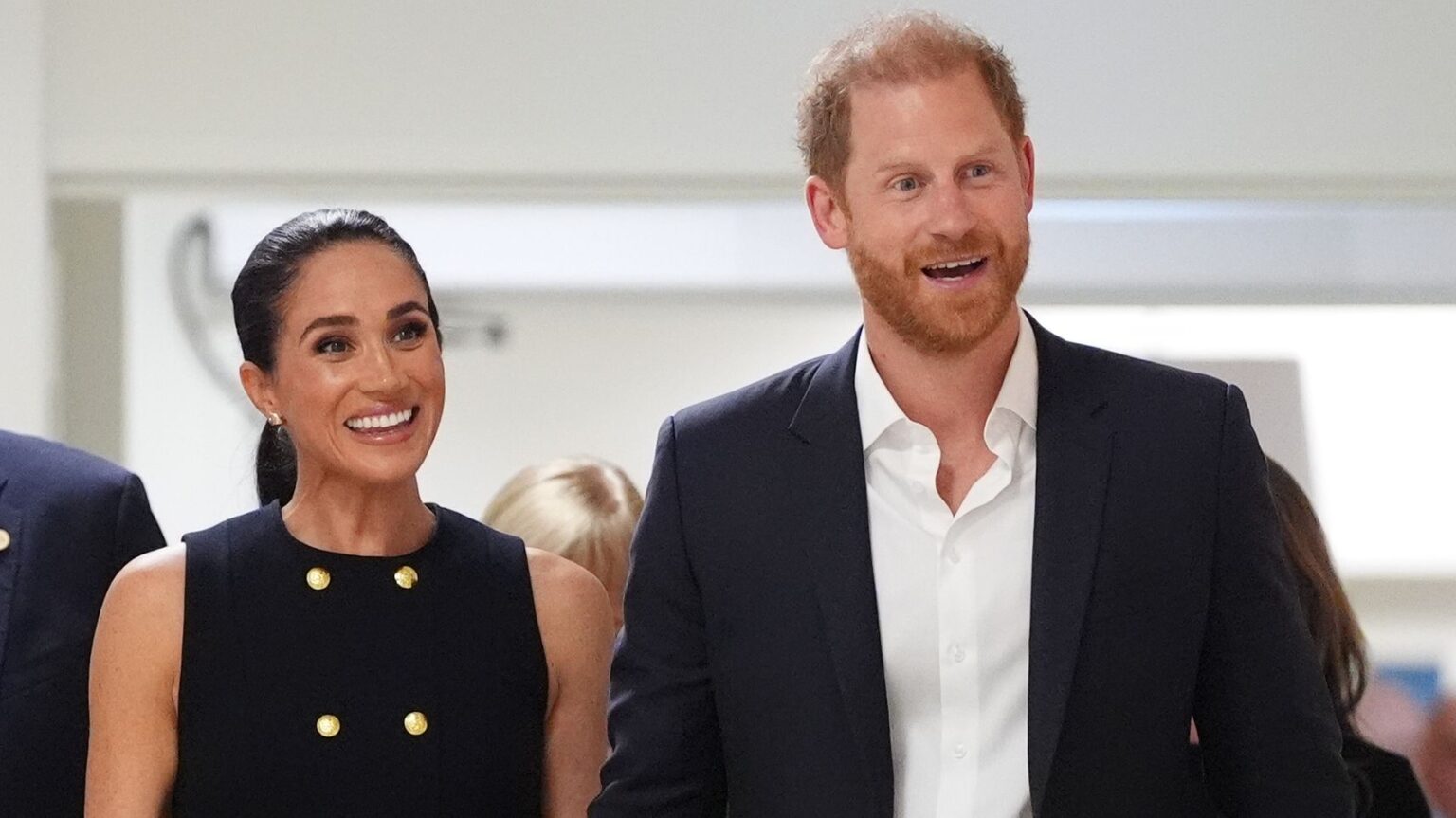 Meghan, Duchess of Sussex and Prince Harry, Duke of Sussex visit the Royal Children's Hospital on April 14, 2026