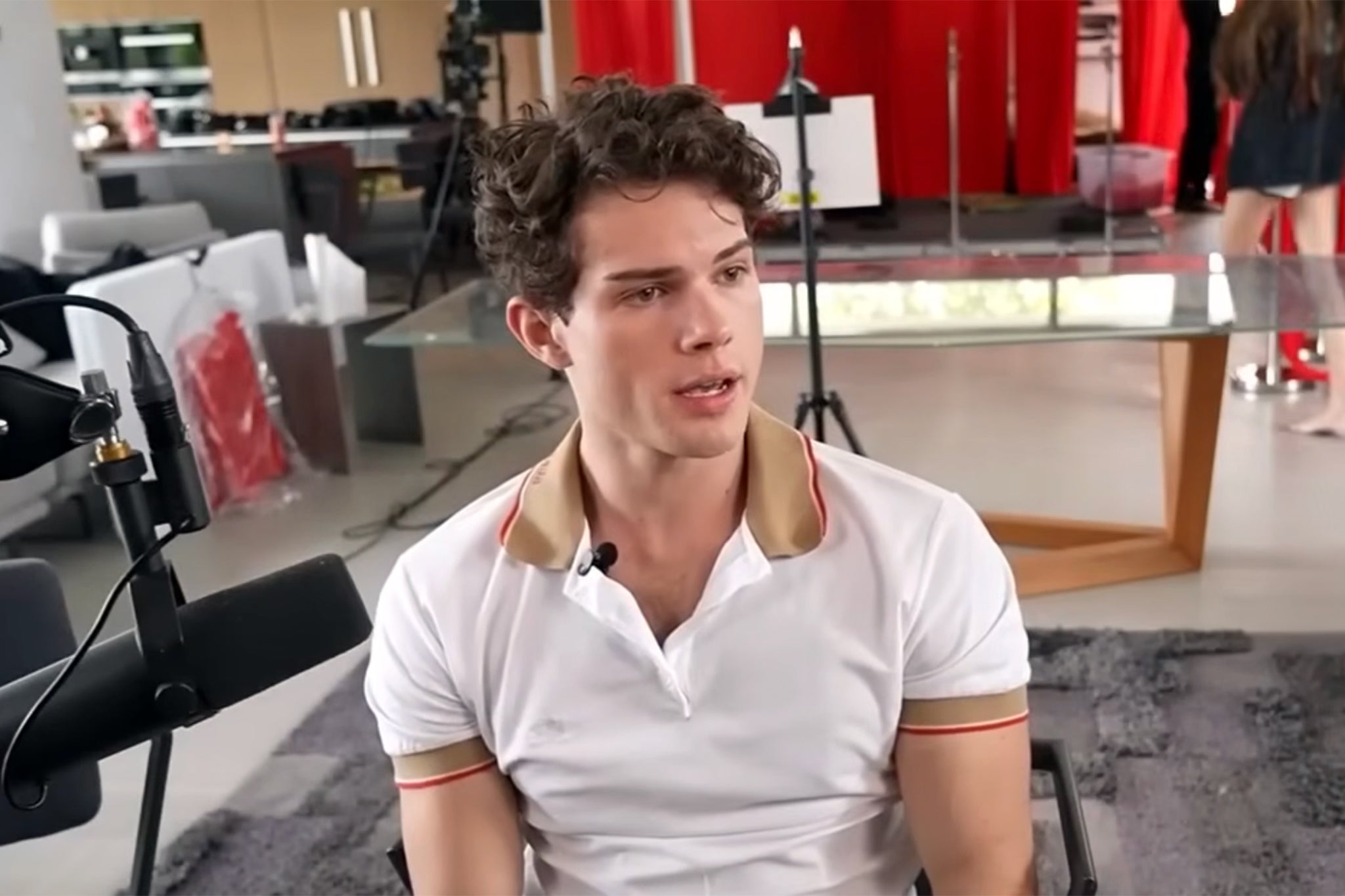 Peters is known for popularizing the term “looksmaxxing”, which is the theory that maximising one’s physical appearance is the key to overarching superiority