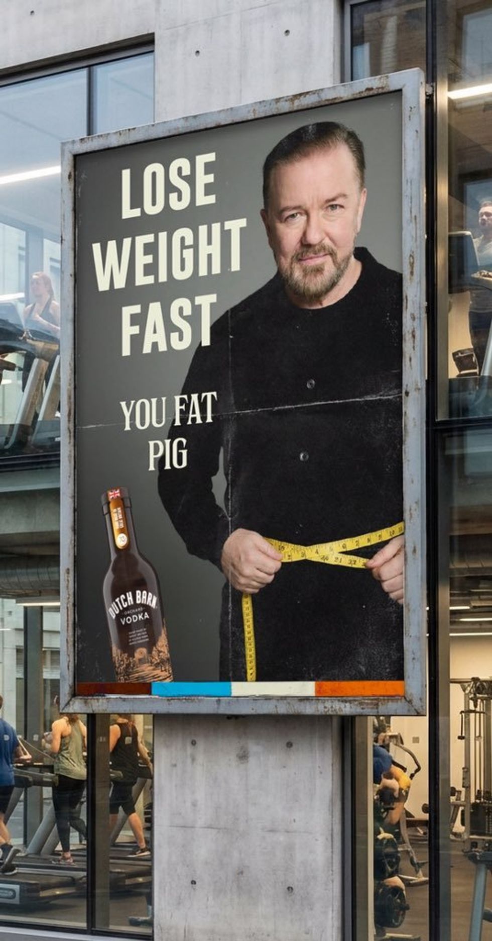 Ricky Gervais ad