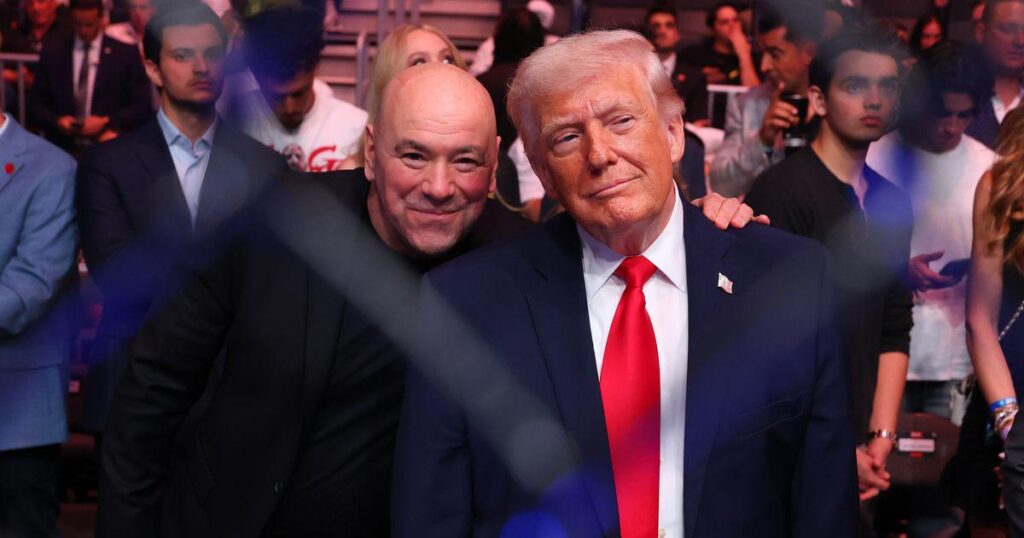 Dana White Claims He's 'Never Political' in Defense of Donald Trump Hospitality