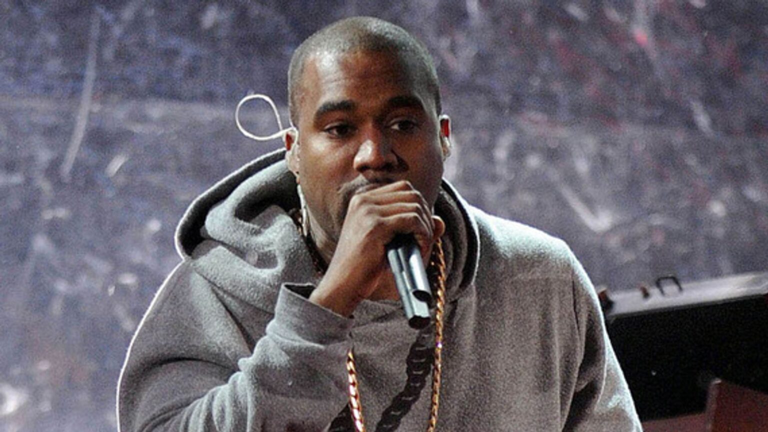 Festival boss says Kanye West has ‘legal right’ to perform in UK | Ents & Arts News Kanye West performing in New York in 2014. Pic: zz/GWR/STAR MAX/IPx 2014