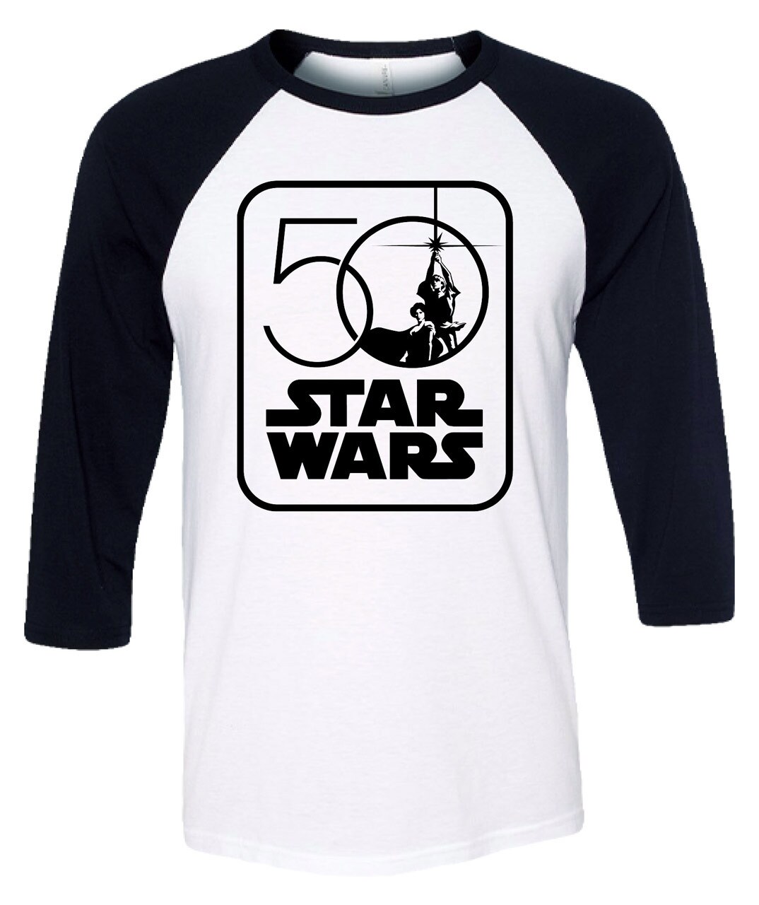 Star Wars 50th Anniversary 3/4 Sleeve Raglan