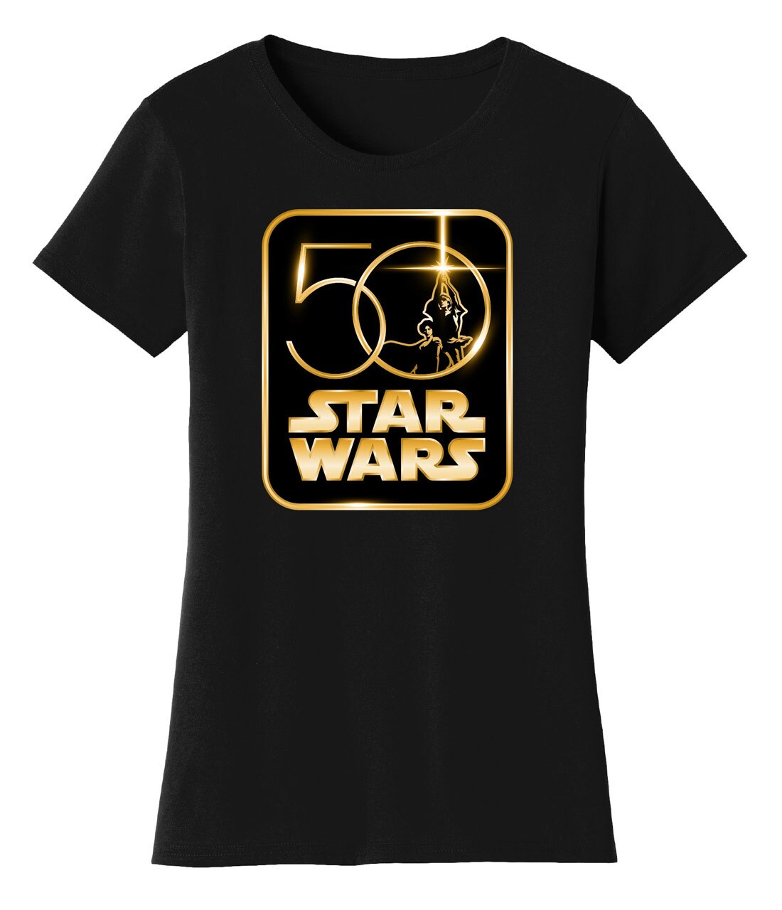 Star Wars 50th Anniversary Women's Logo T-Shirt