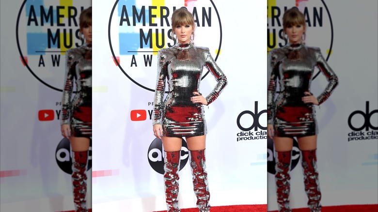 Taylor Swift in October 2018 at the American Music Awards