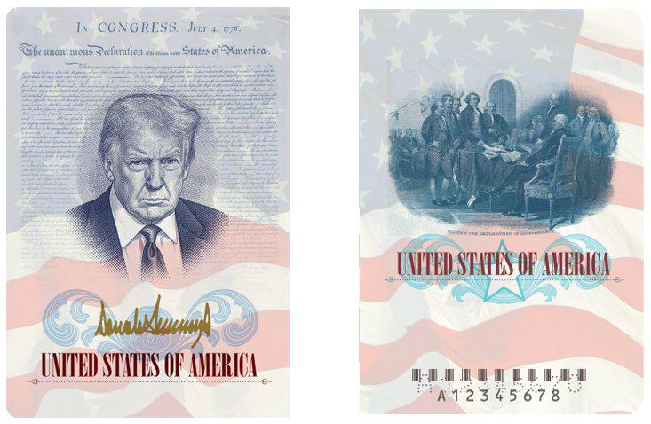 US to issue passports featuring Trump’s picture to commemorate America’s 250th anniversary