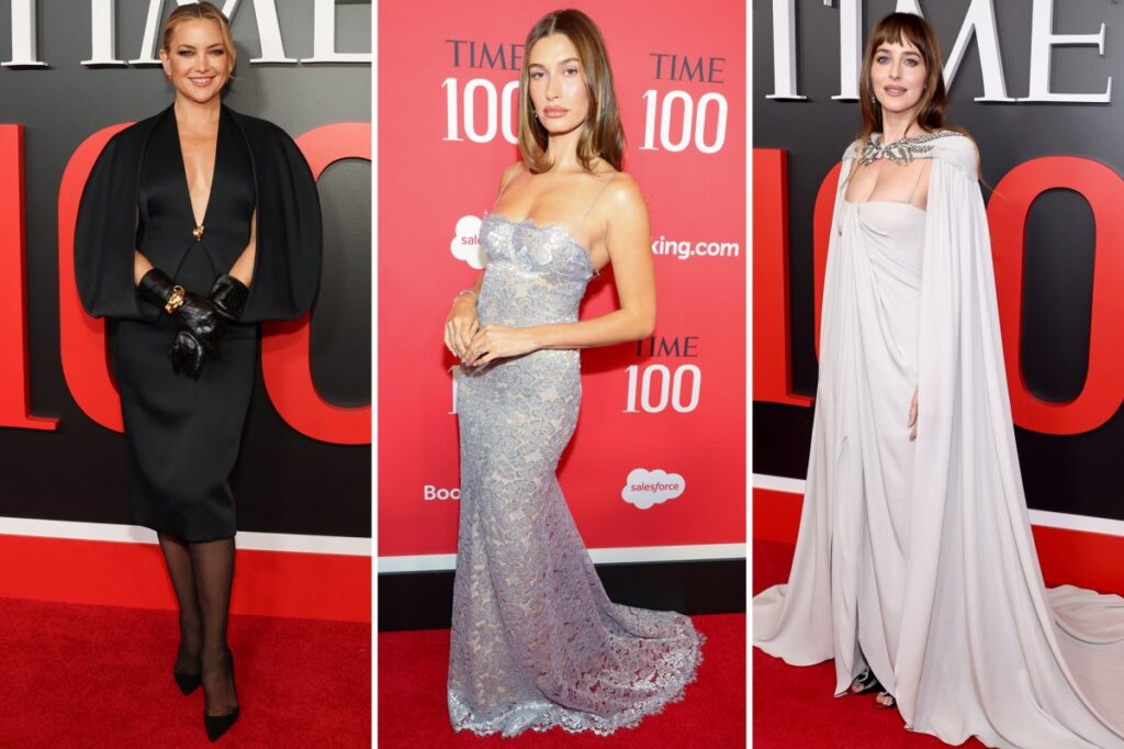 Time 100 Gala 2026 red carpet: Hailey Bieber, Kate Hudson, Dakota Johnson and more
