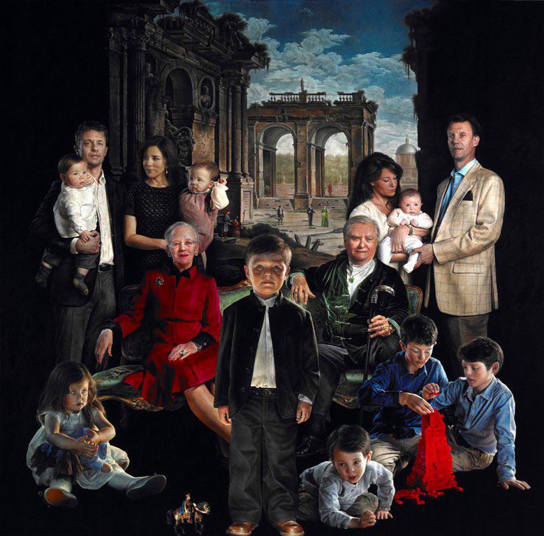 The royal family (Den kongelige familie )2013 by Thomas Kluge