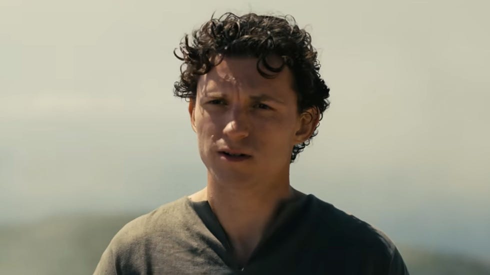Tom Holland in The Odyssey tom holland in the odyssey