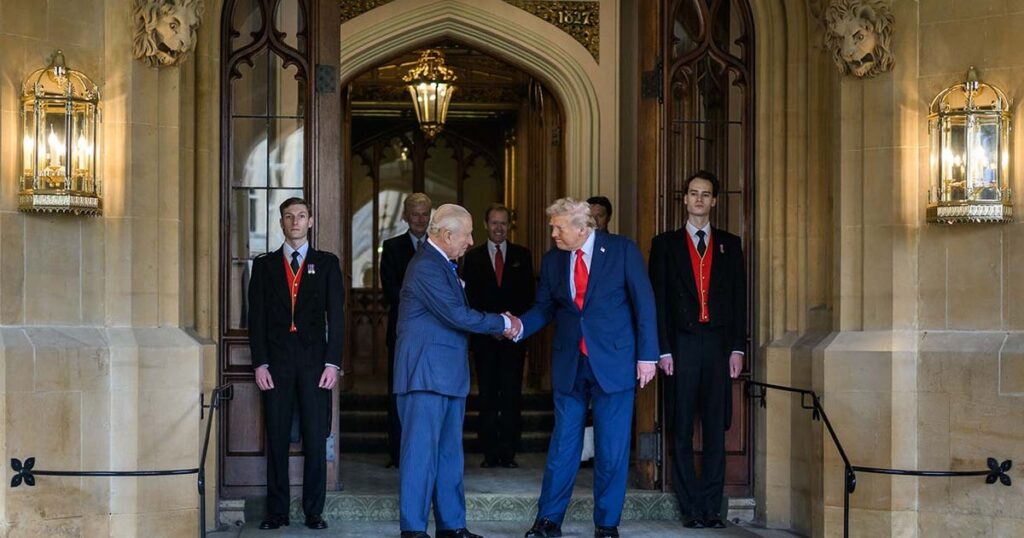 King Charles Photo Flashback: Royal family welcomes President Trump to UK