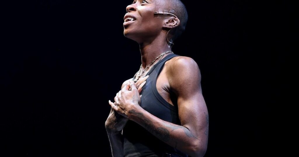 Awkward moment Cynthia Erivo ‘walks off stage’ after catching audience member filming her