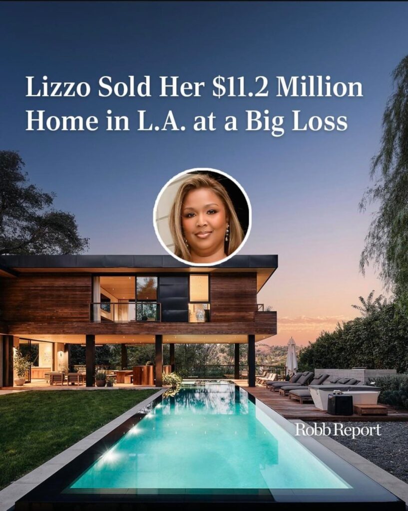 Lizzo sold her Beverly Hills home, but not without taking a hit - sold for $11.15 million, nearly $4 million less than she paid in 2022, after more than a year of price cuts and time on the market.