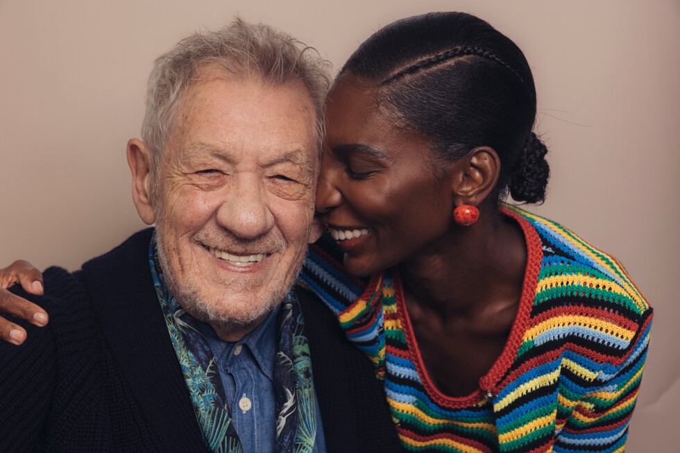 Ian McKellen and Michaela Coel: ‘We’re a bit silly about each other’ Ian McKellen and Michaela Coel: 'We're a bit silly about each other'