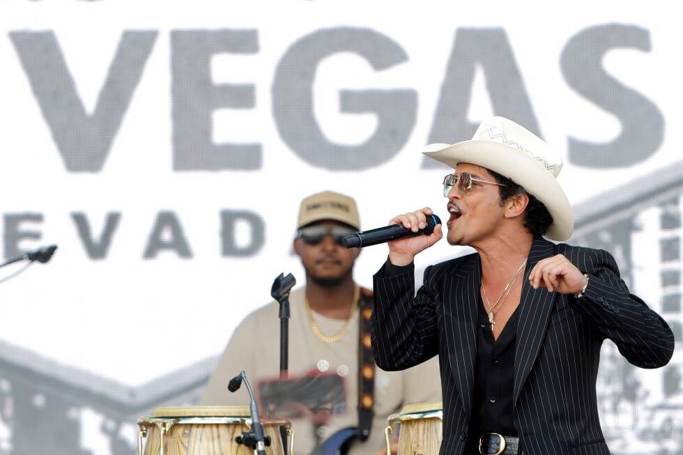 There's a new street in Las Vegas: Bruno Mars Drive