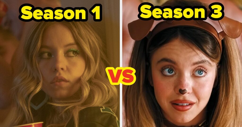 Here's What Every Main Character In "Euphoria" Looked Like In Their First Season Vs. Season 3 - BuzzFeed