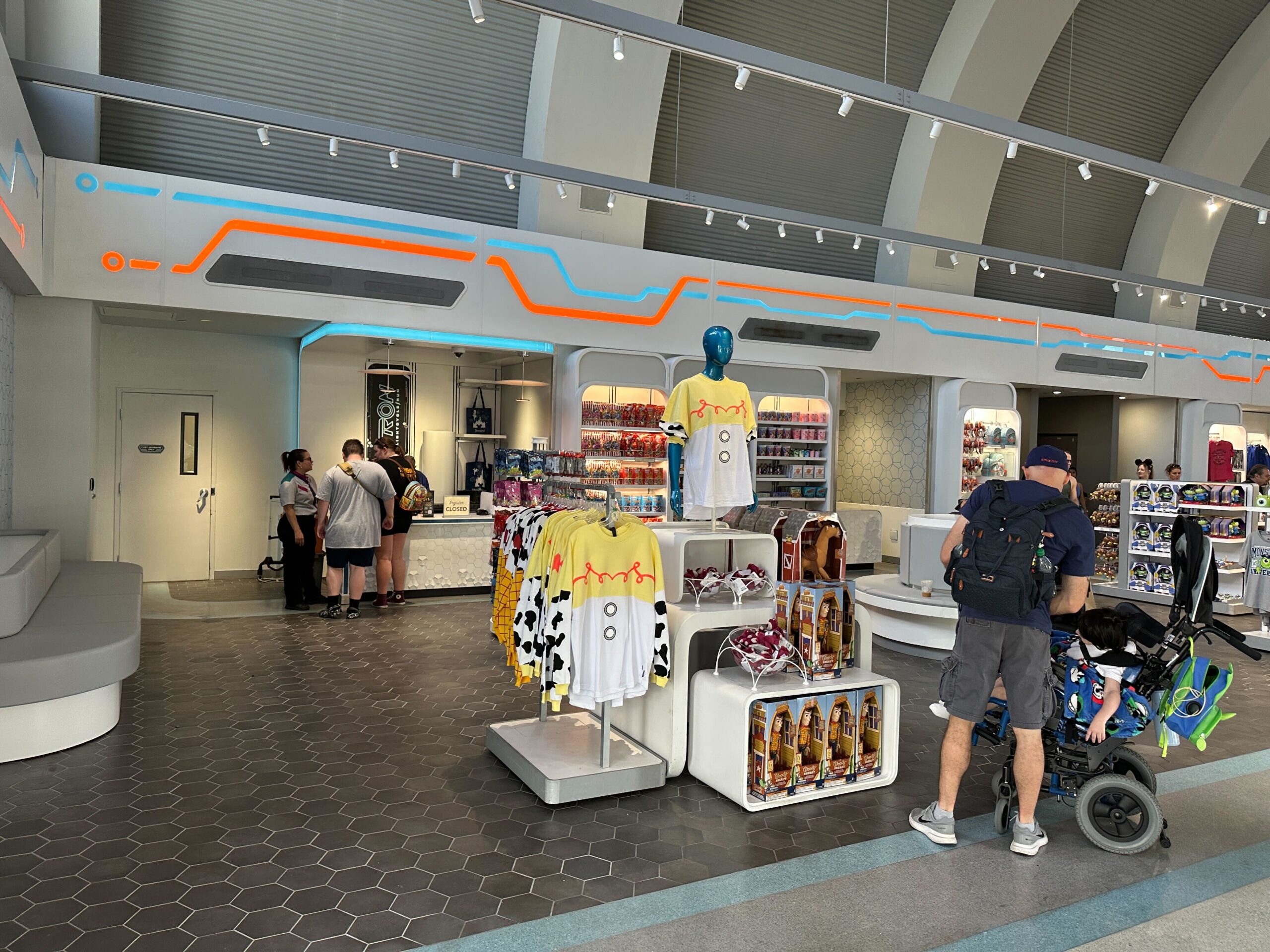 Tomorrowland Launch Depot at Magic Kingdom