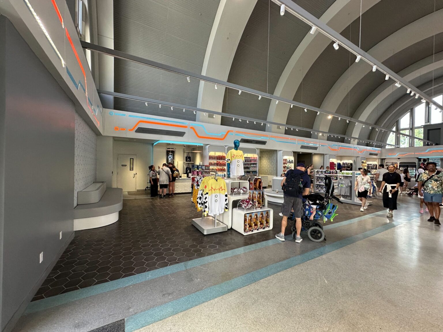 Tomorrowland Launch Depot at Magic Kingdom