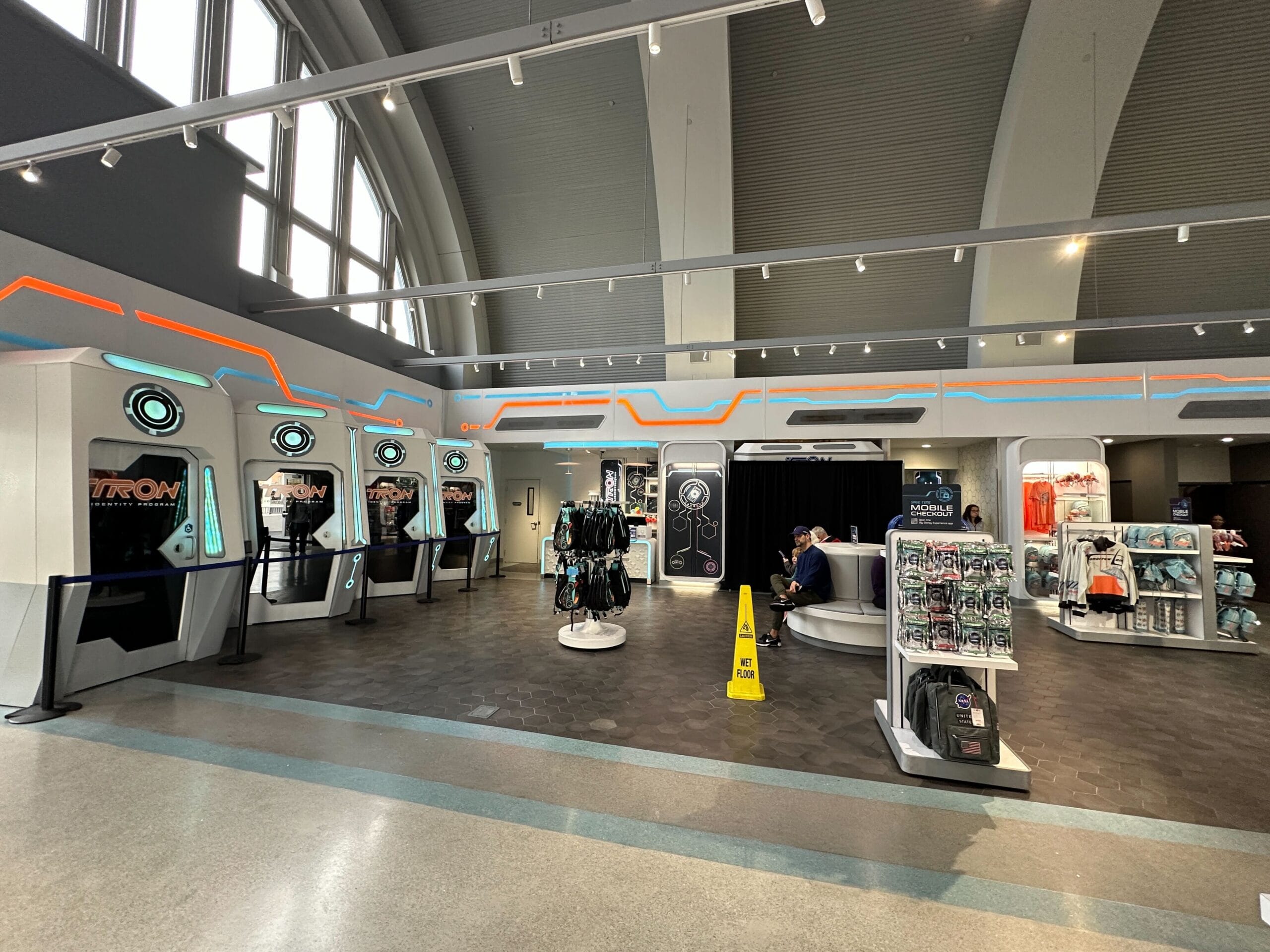 Tomorrowland Launch Depot at Magic Kingdom