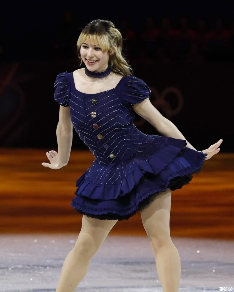 The Gold Medalist Alysa Liu performing her Stateside program on the Stars On Ice show in Osaka, Japan