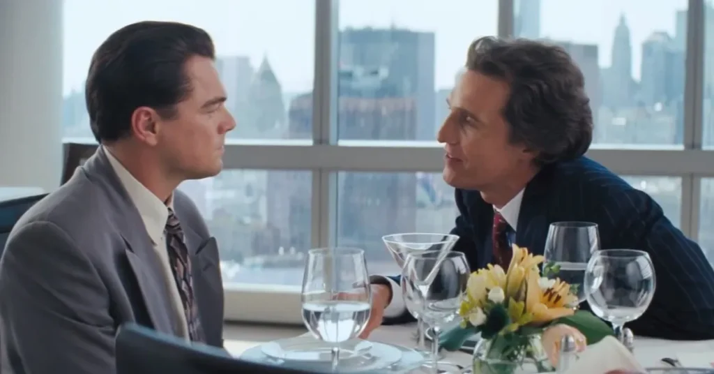 wolf-of-wall-street-leo-matt-martini-lunch