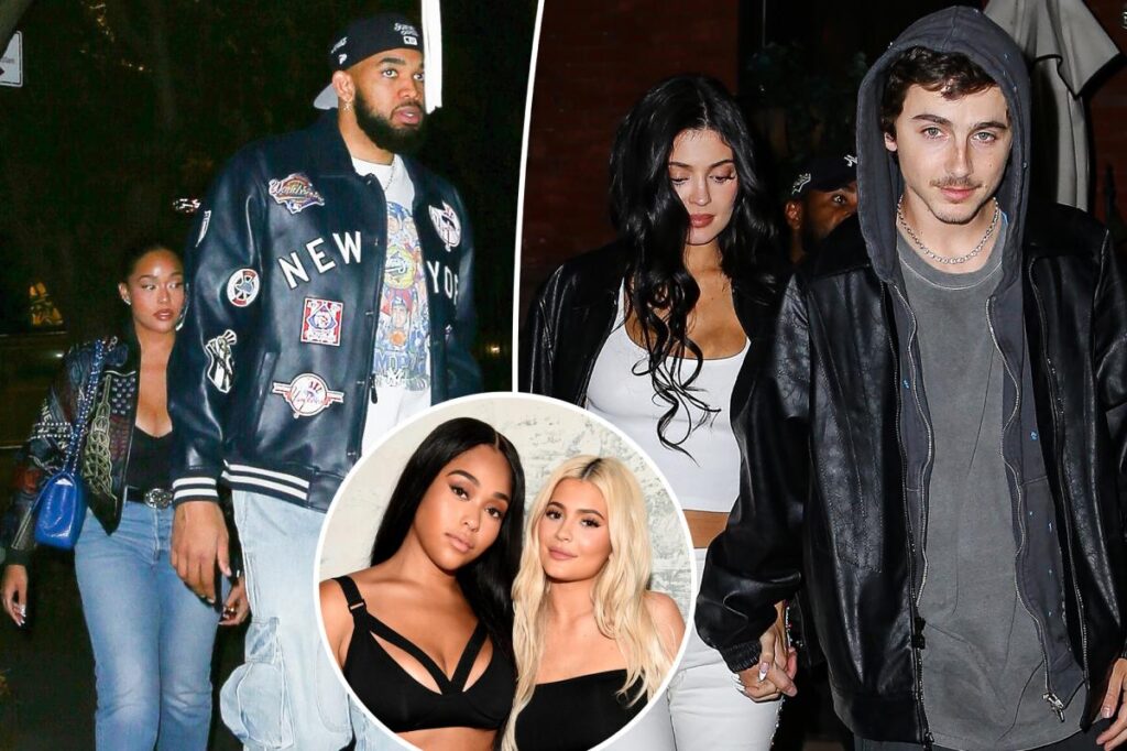 Kylie Jenner and Timothée Chalamet have double date with Jordyn Woods and Karl-Anthony Towns after Knicks game