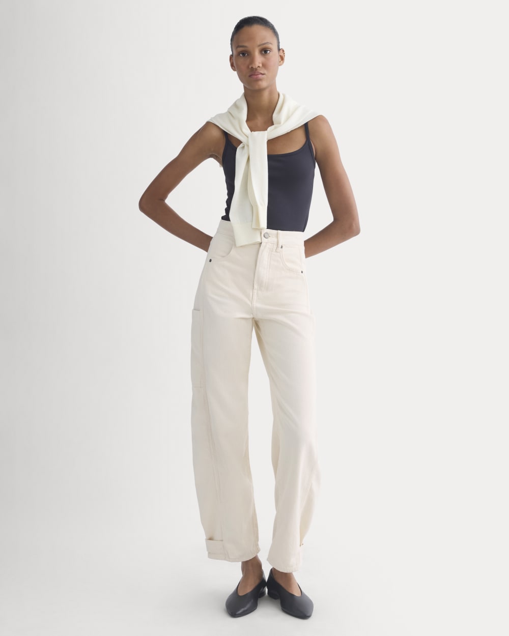 The Way-High&reg; Utility Jean | Ecru - 23