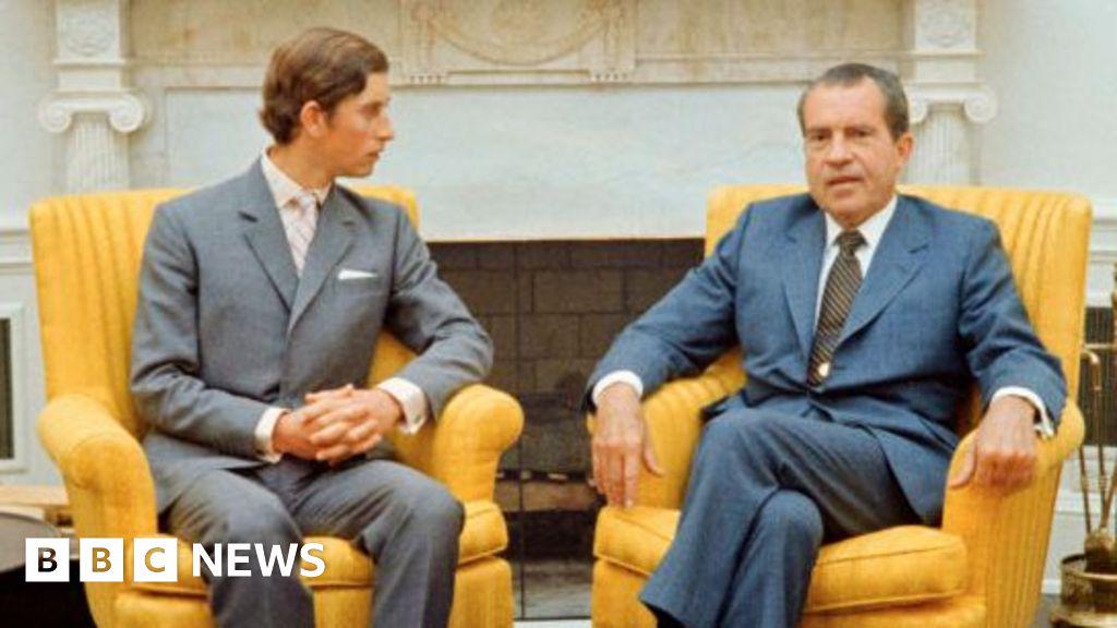 With presidents, cowboys and A-listers - King Charles in US over the years