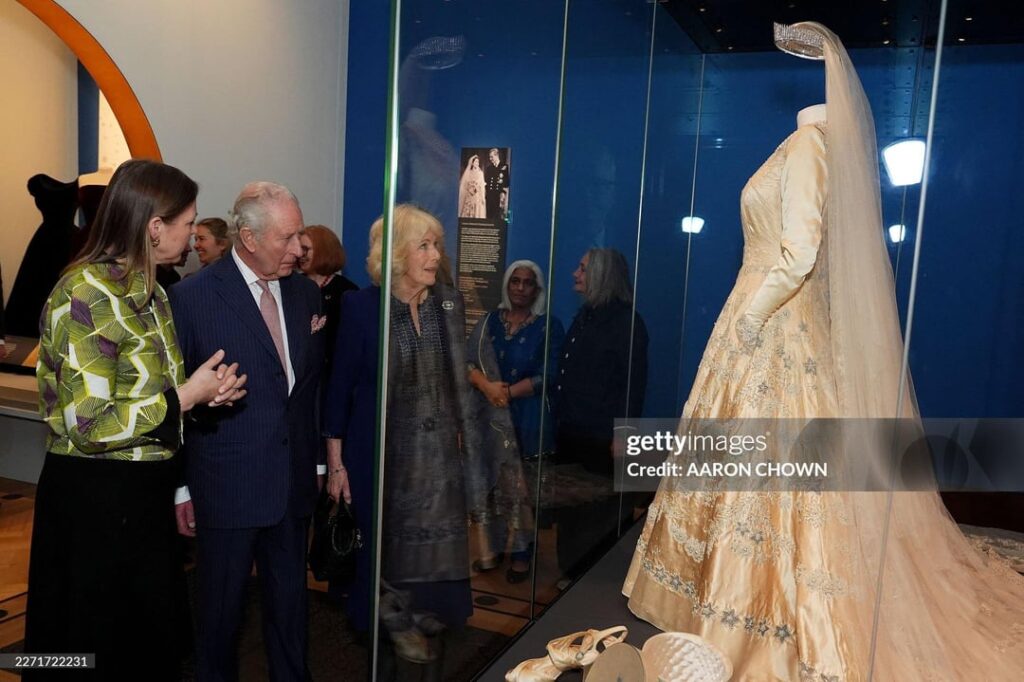 King Charles III And Queen Camilla Visit (Ft. Sarah Chatto) “Queen Elizabeth II: Her Life in Style” Exhibition