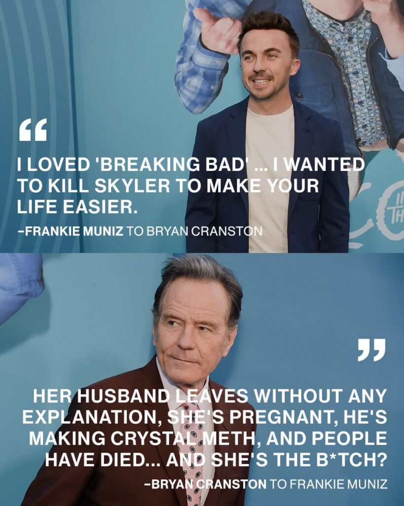 Bryan Cranston on people hating Skyler from ‘Breaking Bad’: “Her husband leaves without any explanation, she’s pregnant, he’s making crystal meth and people have died and she’s the bitch?”