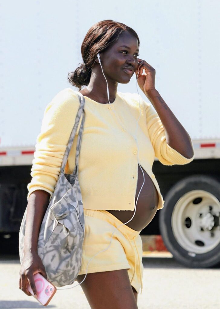 Adut Akech in Los Angeles (5 April 2026)