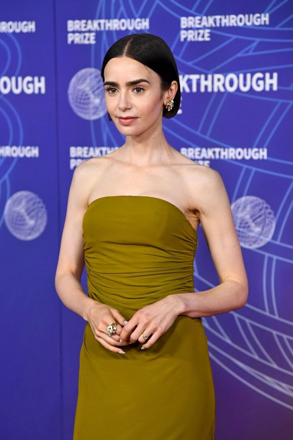 Lily Collins at the 12th Breakthrough Prize Ceremony, Santa Monica | April 2026