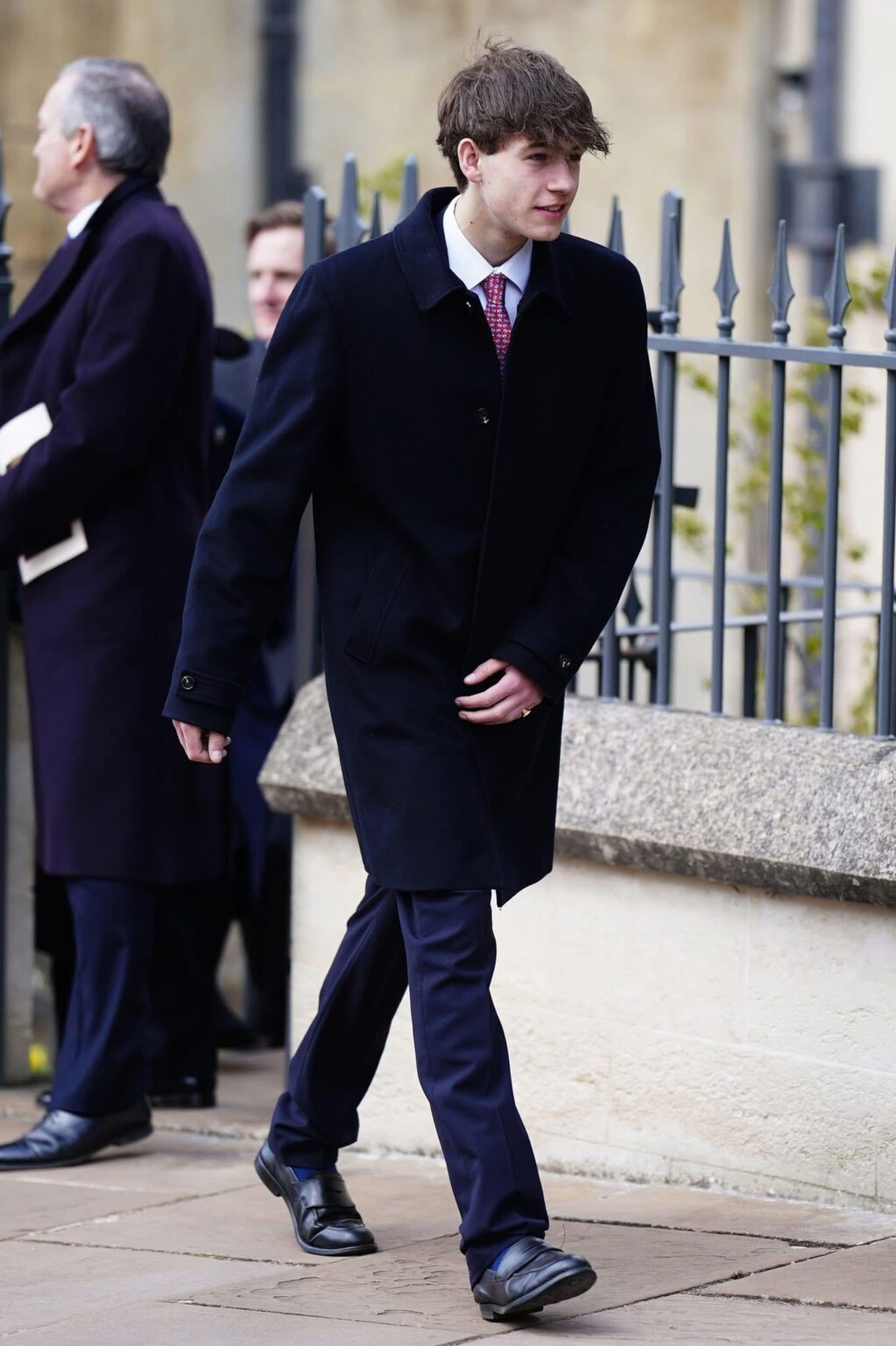 James, Earl of Wessex joins the Royal Family at Easter Matins service.