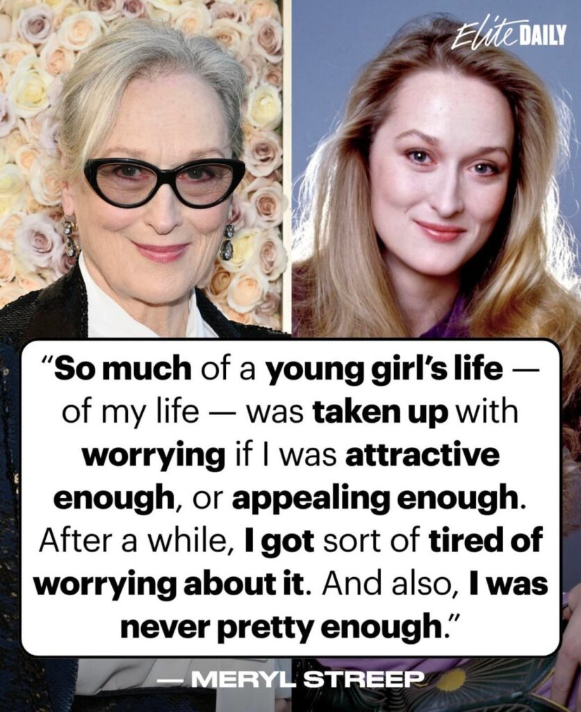 Meryl Streep on aging